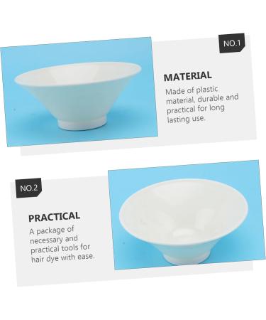 Ipetboom Set Hair Tint Brush Highlight Comb Hair Color Kit Hair Dye Brush Tool Hair Dye Coloring Kit Applicator Tint Hair Coloring Tools Mixing Tint Bowl T Tool Kits Hairdressing Tool White - Buy Online on GoSupps.com