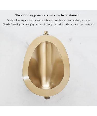Universal Flushing Type High-Efficiency Urinal Stainless Steel Wall-Mounted Automatic Sensor Toilet Urinal Bathroom and Public Toilet Urinal with Flush Valve Deodorant - Buy Online on GoSupps.com