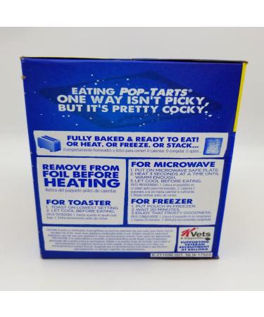 Pop-Tarts Toaster Pastries 16ct Value Pack Bundle: (1) Boston Creme Donut (1) Frosted Apple Fritter 32 Breakfast Toaster Pastries - Buy Online on GoSupps.com