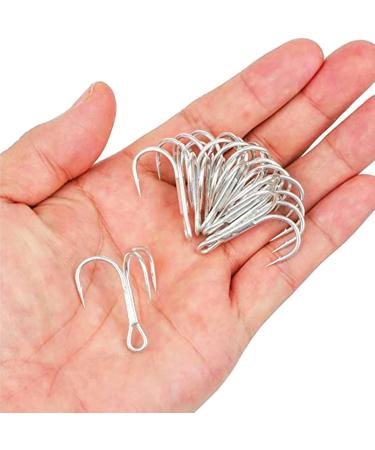 Drilling Hook Fishing Set - Carbon Steel Treble Hooks for Saltwater | 50-Piece Mixed Sizes #2 #4 #6 #8 #10 - Buy Online on GoSupps.com