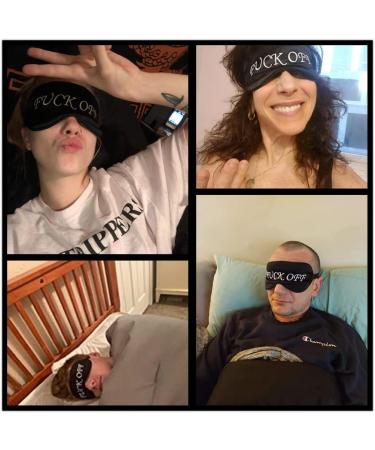 Fitglam Natural Silk Sleep Mask - Best Eye Mask for Travel, Nap, Meditation - Adjustable Strap - Men, Women - White - Buy Online on GoSupps.com