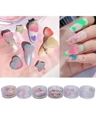 Housoutil 3 Sets Nail Stickers Nail Art Stickers Decor Nail Jewelry Gem Stickers Fruit Stickers Ceramic Slices Manicure Patches DIY Nail Art Accessories Nail Chips Heart 4X4X2cmx3pcs As Shown Bx3pcs - Buy Online on GoSupps.com