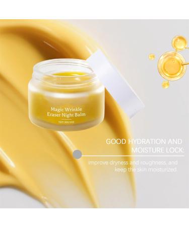 Magic Wrinkle Eraser Night Blam Anti Aging Night Cream With Rosehip & Marigold Extract Intensive Overnight Balm for Fade Fine Lines Lift & Firm Moisturize Nourish Rejuvenate Skin (1) - Buy Online on GoSupps.com