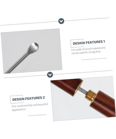 FRCOLOR 8 Pcs Wooden Ear Spoon Set | Durable Ear Cleaning Tools & Wax Removal Picks | Effective Ear Scoops & Picks for Hygiene - Buy Online on GoSupps.com