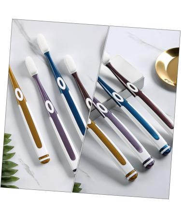 Tovinanna 4-Piece Nano Toothbrush Set - Super Soft Oral Care for Adults & Children | Portable Silicone Toothbrushes for Healthy Mouth Care - Buy Online on GoSupps.com