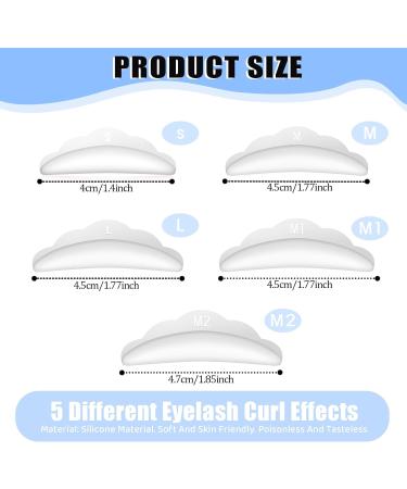 50 Pieces Eyelash Lift Tool Separator Lift Tools with Comb Silicone Eyelash Lash Lift Pads with Stainless Steel Eyelash Perm Tool Eyelash Rods for Lash Lift Rods Lash Perm Metal Eyelash Comb White+Silver - Buy Online on GoSupps.com