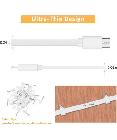 3 Pack 20FT Power Extension Cable for Wyze Cam, Nest Cam, Blink - Durable USB to Micro USB Cord (White) - Buy Online on GoSupps.com
