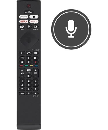 AULCMEET Voice Replacement Remote Control for Philips 4K OLED SMART TVs - Compatible with 65OLED936/12 55OLED806/12 48OLED936/12 | International Shipping Available - Buy Online on GoSupps.com