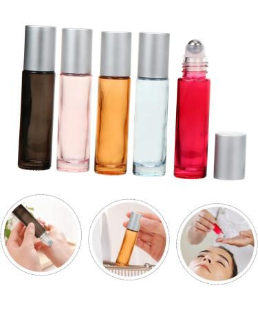 FRCOLOR 10-Pack 30ml Roller Bottles for Essential Oils - Glass Ball Massage Bottles - Perfect for Packaging & Sub-Packaging - Buy Online on GoSupps.com