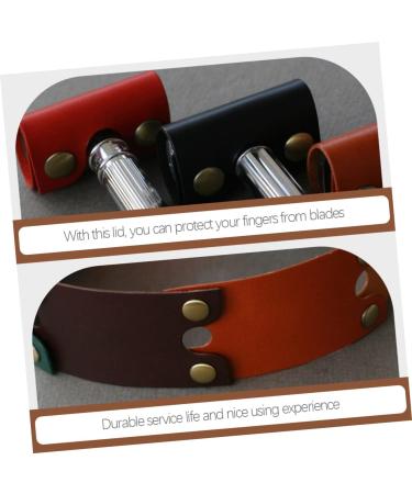 Stahad 3-Piece Razor Etui - Scratch-Resistant Men's Shaver Accessories & Leather Storage Case - Buy Online on GoSupps.com