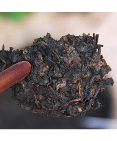 HQZM Yunnan 357g Ancient Tree PuErh Ripe Tea Cake Premium Fermented and Ancient Chinese Puer Tea - Buy Online on GoSupps.com