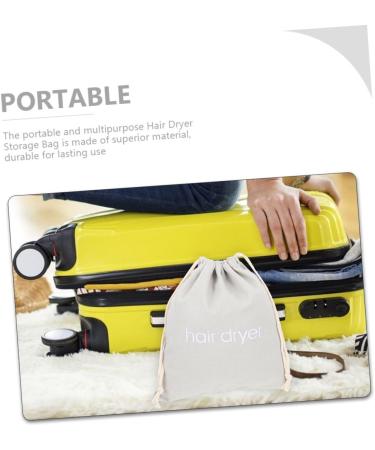 Healeved 10 Pcs Hair Dryer Storage Bag Travel Hair Dryer Bags Drawstring Storage Bags Travel Tote Bag Fabric - Buy Online on GoSupps.com
