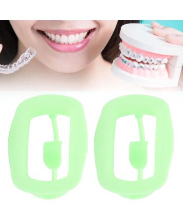 Professional Cheek Retractor - Soft Silicone Autoclavable Reusable Flexible Oral Lip Opener for Dentures (Green) - International Shipping Available - Buy Online on GoSupps.com