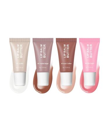 4pcs Deeply Moisturizing Lip Balm For Soft And Smooth Lips For Dry Or Sensitive Skin Repairing And Hydrating Care Daily Protection - Buy Online on GoSupps.com