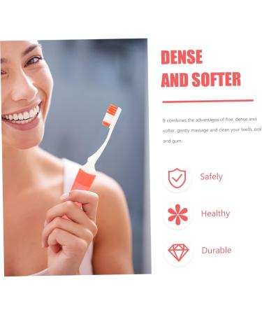 Minkissy 20-Piece Fine Travel Toothbrush Set - Kids & Adults Plastic Foldable Hotel Quality Mouth Cleaning Brushes - Buy Online on GoSupps.com