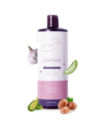 Nora Ross Purple Nourishing Conditioner with Garlic Extract for Damaged Hair Conditioner for Smooth & Shiny Hair for All Hair Types with Argan Oil Aloe Extract Chamomile Scent for Freshness 32Oz Conditioner for All Hair Types (32oz) (Normal to Dry Oily Da