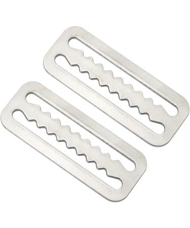 ZRM&E Weight Belt Retainer 2PCS - 316 Stainless Steel Webbing Keeper - Buy Online on GoSupps.com