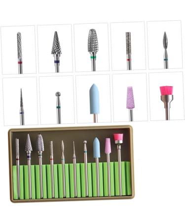 Healeved 2 Sets Nail Tool Nail Tools for Nail Art Nail File Bits Polish Remover Nail Grinding Polisher Nail Art Tools Manicure Bits Ceramics Grinding Head - Buy Online on GoSupps.com