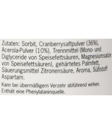 Bergland Cranberry Lutschtabletten - 75 Pieces | Premium Herbal Gummies for Immune Support (93g) - International Shipping Available - Buy Online on GoSupps.com