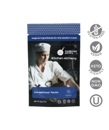 Pectin Powder - Low Methoxyl, Non-GMO, Vegan, OU Kosher Certified - 50g/2oz - Buy Online on GoSupps.com