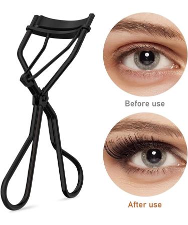 BANSHAN Eyelash Curlers Eyelashes Curler for Women Lash Curler Easy to Curl Eyelashes Naturally and Fits All Eye Shapes (Black) - Buy Online on GoSupps.com