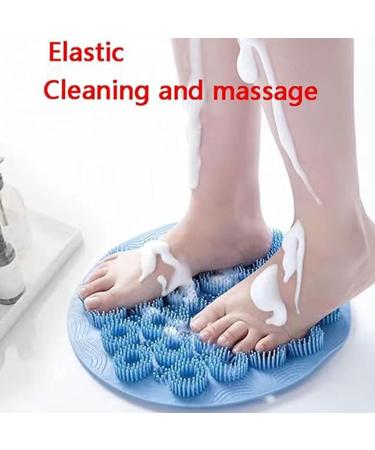 Kesurpae Multifunctional TPE Shower Massage Scraper - Ultimate Comfort & Non-Slip Design in Gray | Shop Now! - Buy Online on GoSupps.com