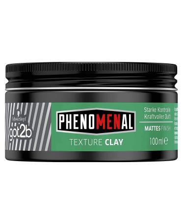 Schwarzkopf got2b Phenomenal Mann O Mann Texture Clay 4-Pack - Unscented Hair Styling Clay 100ml Each - International Shipping Available - Buy Online on GoSupps.com