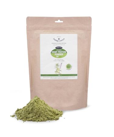 Hempiness Organic Premium Raw Hemp Protein Powder (1kg) | 50% Protein | Vegan and Eco-Friendly 1 kg (Pack of 1)
