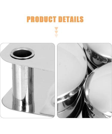 HAPINARY Skin 1 Set Nail Steel Bowl Nail Dappen Dish Dappen Dish for Acrylic Nails Acrylic Containers Mini Dappen Dish Monomer Dish Monomero Guasha Tool Stainless Steel Bowl Liquid - Buy Online on GoSupps.com