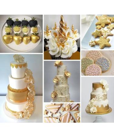 Glitter alimentare oro per dolci e drink - Buy Online on GoSupps.com