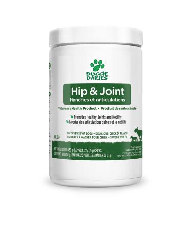 Doggie Dailies Glucosamine for Dogs - 225 Chews - Joint Supplement for Dogs of All Breeds & Sizes - Hip and Joint Supplement for Dogs - Premium Glucosamine and Chondroitin for Dogs Chicken