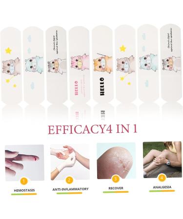 FRCOLOR 60 Sheets Cartoon Adhesive Bandages - Fun & Breathable Wound Protection - Buy Online on GoSupps.com