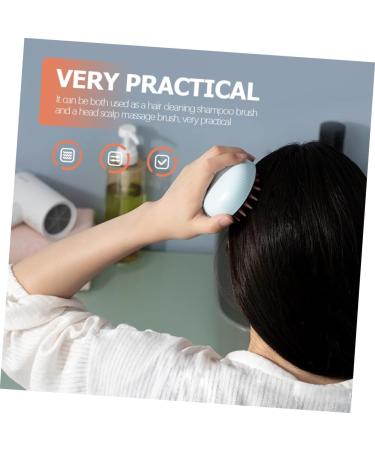 Magiclulu 3-Piece Shampoo Brush Set | Dual Use Hair Massager & Cleaning Comb for Scalp Care | International Shipping Available - Buy Online on GoSupps.com