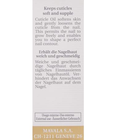 Mavala Cuticle Oil 0.3 fl oz - Nourishing Nail Care for Healthy Cuticles - Buy Online on GoSupps.com