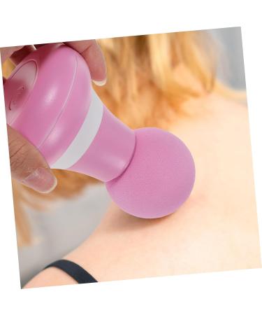 Fomiyes Mini Massage Device - Portable Percussion Muscle Massager for Home Fitness | Comfortable Body Massage Tool in Pink - Buy Online on GoSupps.com