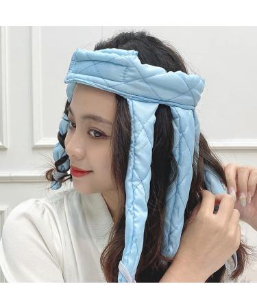 Adjustable Heatless Hair Curler Rod Headband for Long Hair - Overnight Curling Roller for Women and Girls - No Heat Curls with Removable Straps - Buy Online on GoSupps.com