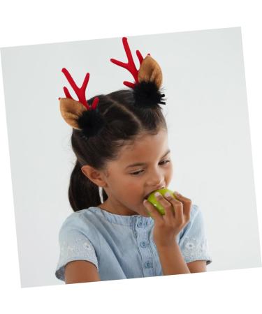 FOMIYES 2 Pairs Hair Clips Kids Hairpin Child Hair Accessories Christmas - Buy Online on GoSupps.com