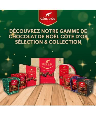 C TE D'OR - Mini Bouch e Lait - Milk Chocolate Filled with Hazelnuts and Almonds - Christmas Chocolates - Box to Share or Give - Box of Approximately 21 Mini Bouch es - 1 Box of 197 g - Buy Online on GoSupps.com