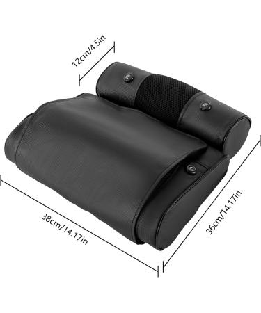 Shiatsu Neck Massage Device - 10 Massage Heads 3D Modes & Timer for Muscle Pain Relief - Black - Buy Online on GoSupps.com