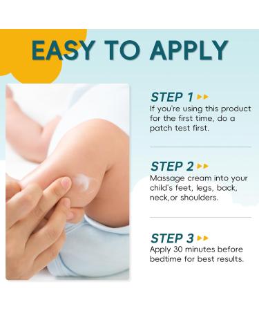 Magnesium Cream for Kids Soothes Anxiety & Relaxation with Chamomile Aloe Vera Shea Butter Magnesium Cream for Sleep Safe for Kids(4 oz) - Buy Online on GoSupps.com