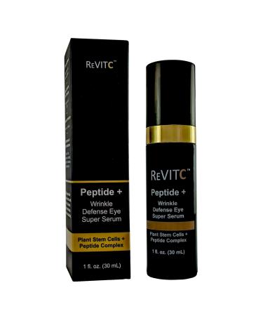 ReVitC Peptide + Wrinkle Defence Eye Super Serum for Face and Neck with Plant Stem Cells Peptide Complex MSM and much more.