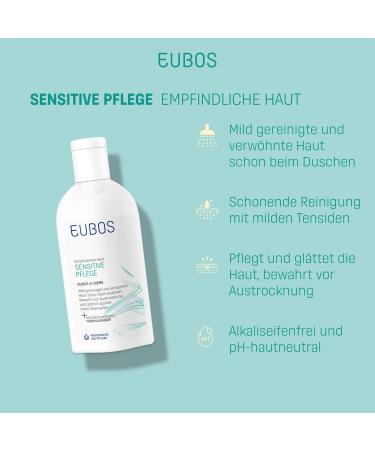  EUBOS EUBOS SENSITIVE Shower & Cream 200ml - Buy Online on GoSupps.com