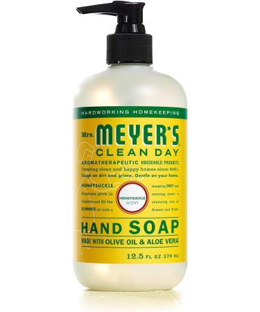 Mrs. MEYER'S Liquid Hand Soap Variety Pack Honeysuckle and Rain Water 12.5 fl oz. 2 ct. - Buy Online on GoSupps.com