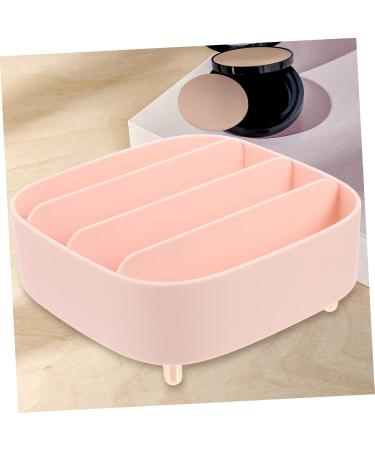 Balacoo 4pcs Box Makeup Storage Box Makeup Pallet Eyeshadow Palettes Holder Countertop Organizer Partition 20.6X20X8.6CMx4pcs Pinkx4pcs - Buy Online on GoSupps.com