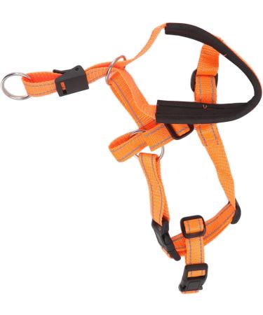 Dog Handlebars with Seat Belt - XL Orange Pet Halter for Safe Outdoor Walking | Prevent Pulling - Buy Online on GoSupps.com