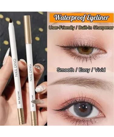 Heykomi Non-smudging Waterproof and Long-Lasting Eyeline Pencil Heykomi Eyeline Pencil Heykomi Waterproof Eyeline Quick Drying Long Lasting Waterproof and Sweat Proof Eyeline (2PCS-Black) - Buy Online on GoSupps.com