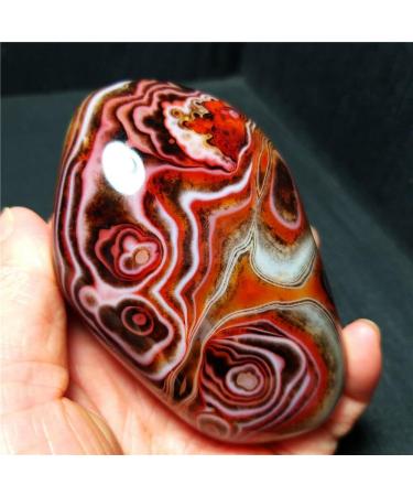 30-200g Natural Polished Banded Agate MadagascarStones (Size : 150-200g) (Size : 100-150g) - Buy Online on GoSupps.com