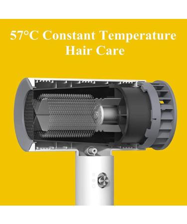 Portable Cordless Hair Dryer Free Standing Rechargeable Blow Dryer with 15600mAh Lithium Battery Hot/Cold Air Travel Hairdryer for Pet Care Hairdressing Gifts for Women - Buy Online on GoSupps.com