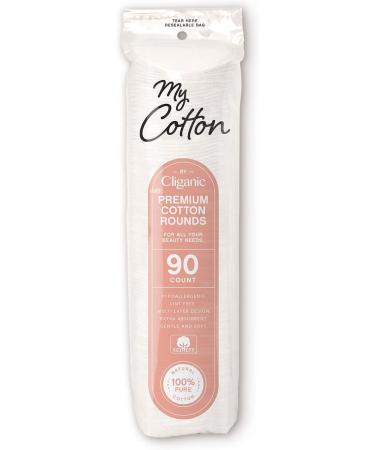 Cotton Rounds for Face (540 Count) | Makeup Remover Pads | Hypoallergenic & Lint-Free | 100% Pure Cotton - Buy Online on GoSupps.com