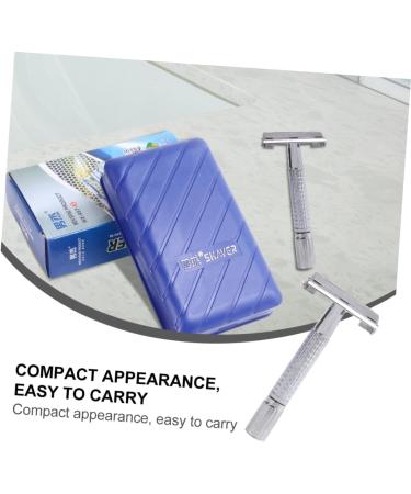 Minkissy Electrician Razor for Men - Vintage Hand Razor & Double Shave Handbook for Perfect Grooming - Buy Online on GoSupps.com